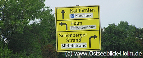 Schönberg mit seinen Ortsteilen