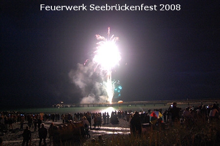 Feuerwerk Seebrücke Schönberger Strand