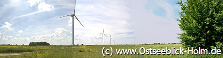 Panoramaaufnahme Windräder Höhndorf